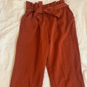 Pinstriped Trousers